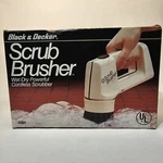 Vintage Black & Decker Brusher 9385 Sealed Box Cordless Tire,tile Scrubber. Fixed Price $12.28.