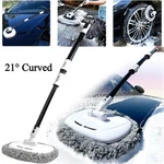 21 Curved Telescopic Car Wash Brush Mop Long Handle Vehicle Cleaning Tool White. Fixed Price $17.60.