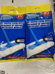 Scrub Buddies Wet Sweeper Refill Cloths 40 Ct Swiffer 8" 11.5" 2X1. Fixed Price $19.99.