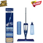 Bona Spray Mop Hardwood Floor Cleaner Kit Reusable Pad Easy System. Fixed Price $39.99.