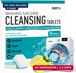 Y-kelin Washing Machine Cleaner Tablets, 24 Pack To 1 Year Supply, For He. Fixed Price $12.92.