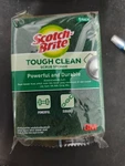 Scotch-brite 3M Tough Clean Scrub Sponge 1 Pack. Fixed Price $12.95.