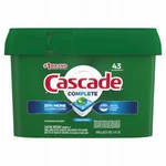 Complete Actionpacs Dishwasher Detergent Pods, Fresh Scent, 43-CT. 06070. Fixed Price $35.35.