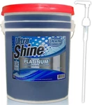 Ultra Shine 3X Platinum Dishwashing Liquid - Grease Remover, 5 Gallon, Blue. Fixed Price $71.22.