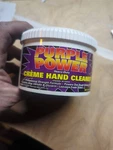 8-PURPLE Power Heavy Duty Creme Hand Cleaner 14 Oz Tub Outgrease Oil. Fixed Price $99.00.
