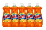 Pack Of 5 Ajax Ultra.orange.triple Action Dish Liquid 12.4OZ. Fixed Price $45.99.