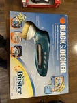 Black+decker Scumbuster Cordless Power Scrubber - 10 Piece & Caddy Rechargeable. Fixed Price $59.00.
