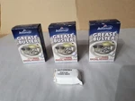 Astonish Grease Buster Lot Of 16 Tablets (3 Full Boxes) - Pans Racks Fryers New. Fixed Price $18.00.