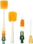 5-IN-1 Bottle Cleaner Set, Long Water & Straw Cleaning Brushes. Fixed Price $8.58.