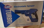 Clorox Turbo Pro Electrostatic Disinfectant Sprayer Cordless Hand Held Cleaner. Fixed Price $100.00.