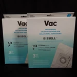 Lot Of Bissell Style 1/4 Allergen Media Vacuum Bags 6 Total AA15072. Fixed Price $7.95.