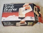 Vintage Black & Decker Brusher 9385 Open Box Cordless Tire Scrubber. Fixed Price $25.00.