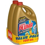 Liquid Plumr Pro Clog Destroyer Gel Drain Cleaner With Pipeguard (2-PACK) 160OZ.. Fixed Price $20.91.