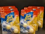(6) Pack Soft Scrub 4-IN-1 Toilet Cleaner Rim Hangers Lemon Scent Nip. Fixed Price $29.99.