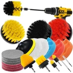 22 Pcs Drill Attachments Set, Pads & Sponge Wire Brush, Power Scrubbe.... Fixed Price $27.69.