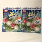 New 2 Soft Scrub Toilet Care Alpine Mint Cleans Freshens Bowl Hanger. Fixed Price $17.49.