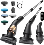 Electric Spin Scrubber, Upgraded IPX7 Cordless Cleaning Brush For Bathroom Showe. Fixed Price $75.99.