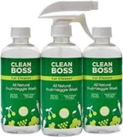 Joy Boss Eat Cleaner Fruit Veggie Natural Wash & Preserver 3-PC 12 Oz Each. Fixed Price $24.99.