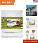 Septic Tank Care Made Easy: 52 Weekly Fizz Tablets Eliminate Odors & Backups. Fixed Price $52.89.