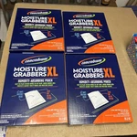 Concrobium- 1 Pk/box Moisture Grabber Xl Pack Of 4 Boxes Absorbing Pouches. Fixed Price $47.94.