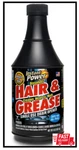20 Oz. Hair And Grease Drain Opener Pipe Plumbing Cleaner Clog Remover. Fixed Price $9.00.