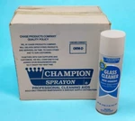 Champion Sprayon Pk Case Glass Cleaner W/ Ammonia 19OZ Chase Products 12CANS. Fixed Price $59.50.