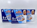 Mr Clean Magic Eraser W/ Dawn Kitchen Sponge Scrubber, 2-CT Box, Lot Of 3 Boxes. Fixed Price $21.97.
