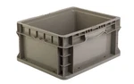 Hudson 12 X 15 7.5" (4 Pack) Straight Wall Handled Storage Container Tote. Fixed Price $77.50.