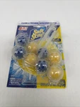 Pack 2 Soft Scrub 4-IN-1 Toilet Cleaner Rim Hangers Lemon Scent Nip. Fixed Price $19.25.