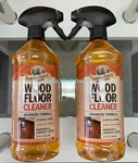 (2-PACK) Parker & Bailey Natural Wood Floor Cleaner Gentle Safe On Finish 32OZ. Fixed Price $31.95.