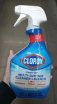 Clorox Clean-up All-purpose Cleaner With Bleach Spray Rain Scent 32 Oz.. Fixed Price $8.99.