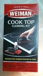 Weiman 00098 Cooking Top Cleaning Kit, Free Shipping. Fixed Price $10.00.