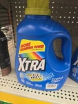 Xtra Plus Oxiclean Crystal Clean, Liquid Laundry Detergent, 97.7 Fl Oz.. Fixed Price $26.99.