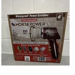 Bulbhead Horsepower Cordless Rechargeable Waterproof Scrubber 5 Heads. Fixed Price $18.99.