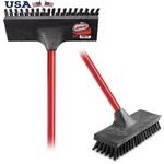Heavy Duty Floor Scrub Brush Multi Surface Clean Garage Kitchen Concrete Wood. Fixed Price $28.13.