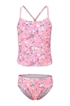Big Girls Piece Tankini Swimsuit Bathing Swimwear Size 14/7-16. Fixed Price $33.64.