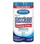 Sprayway Glass Cleaner Foaming Aerosol Spray, 19 Oz. 2-PACK Free Shipping. Fixed Price $7.28.