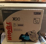 5X 68 Wipes Per Box Wypall 12890 X90 Ultra Duty Cleaning Cloths Blue 340 Total. Fixed Price $99.99.
