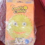 Scrub Daddy Caddy Sponge Holder, Clear Plastic 4X7IN Suction Cups. Fixed Price $8.95.