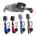 2 Sided Golf Club Brush Groove Cleaner Retractable Cleaning Tool Kit. Fixed Price $9.53.