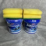 (2) Nip Astonish Oven & Cookware Cleaner Cleaning Paste 500G 17OZ 300ML Sponges. Fixed Price $21.52.
