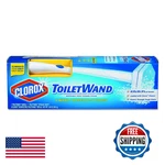 Clorox 03191CT Toilet Wand Kit, Handle, Caddy, 6 Refills - Kills 99% Germs. Fixed Price $43.87.