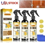 3 Natural Furniture Polish Spray W/ Tool Micro-molecularized Beeswax Us. Fixed Price $9.89.
