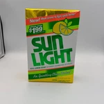 Vintage 1987 Sunlight Automatic Dishwashing Detergent King Size 50OZ Lemon Full. Fixed Price $34.99.