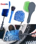 Car Wheel Cleaning Kit: And Rim Flagged Tip Brush, Bendable Barrel. Fixed Price $28.57.