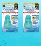 2 Packs Mer-maid Automatic Toilet Bowl Cleaner, As-seen-on-tv. Fixed Price $27.66.