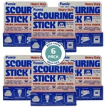 Pumie Scouring Sticks 6 Pack Professional Grade Multi Surface Cleaner. Fixed Price $21.39.