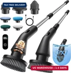 Leebein Electric Spin Scrubber, Cordless Cleaning Brush For Bathroom Shower Tub,. Fixed Price $46.84.
