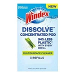 Windex Dissolve Concentrated Pods Multisurface Cleaner 3 Refill Pack. Fixed Price $8.49.