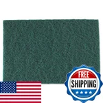 Amercare Royal Green Medium Duty Scouring Pads Package Of 10 RPPS960. Fixed Price $64.55.